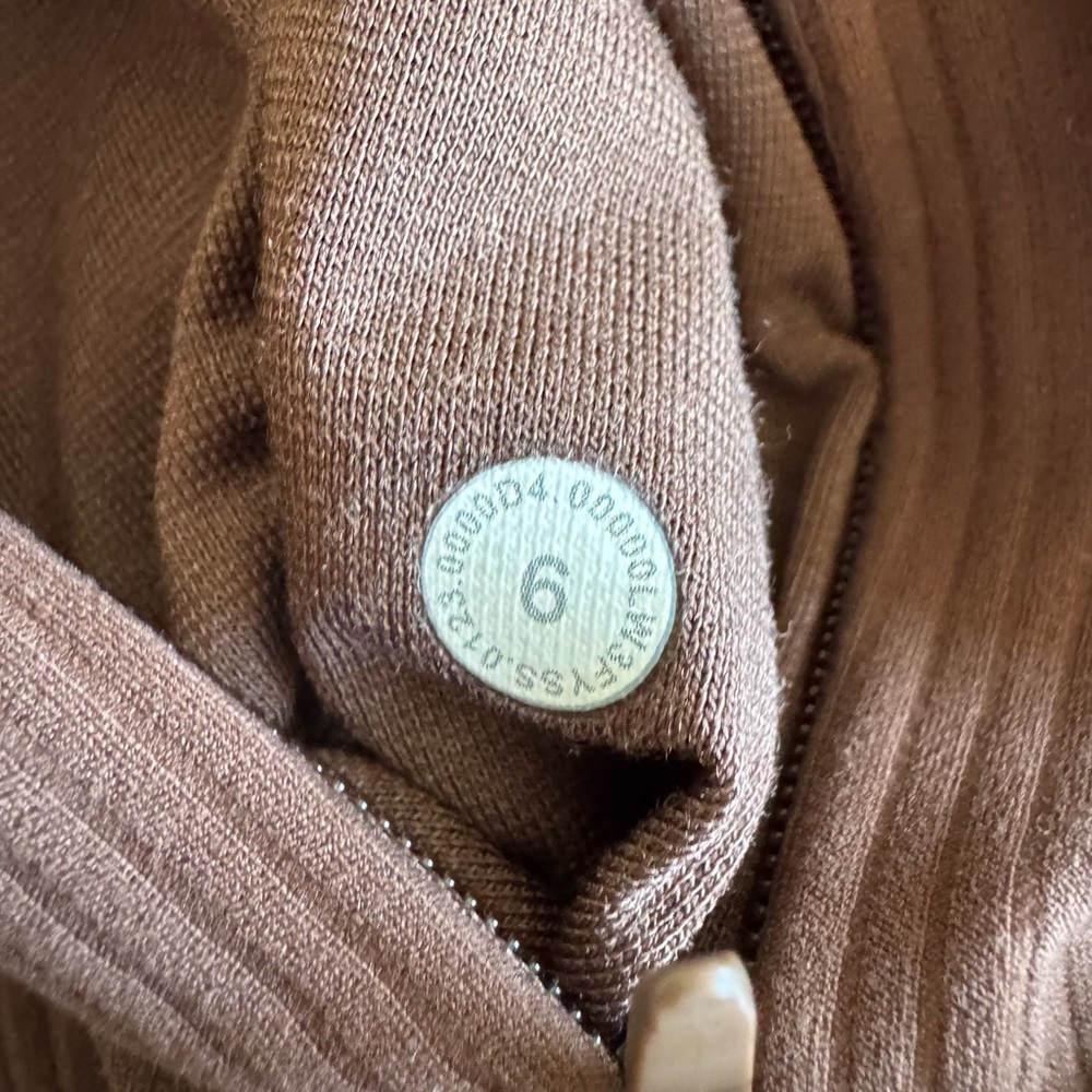 Lululemon Ribbed Nulu Cropped Define Jacket in Java size 6 - Picture 5 of 5